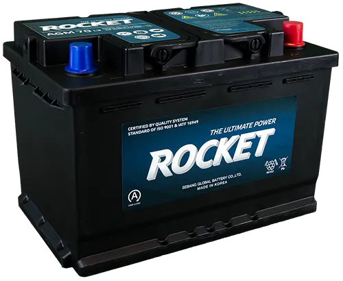 ROCKET 12 V 70 AH AGM Start Stop Araç Aküsü